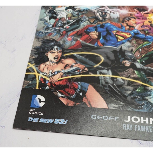 Justice League Trinity War DC Comics Promo Card - Picture 2 of 6